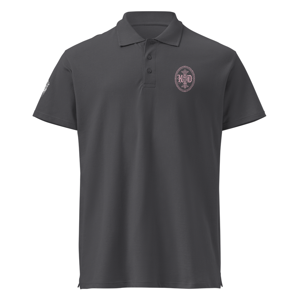 ♱ PRINT CROSS POLO