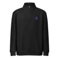 ♱ LOGO QUARTER ZIP 04