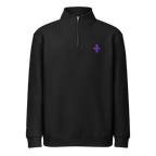 ♱ LOGO QUARTER ZIP 04