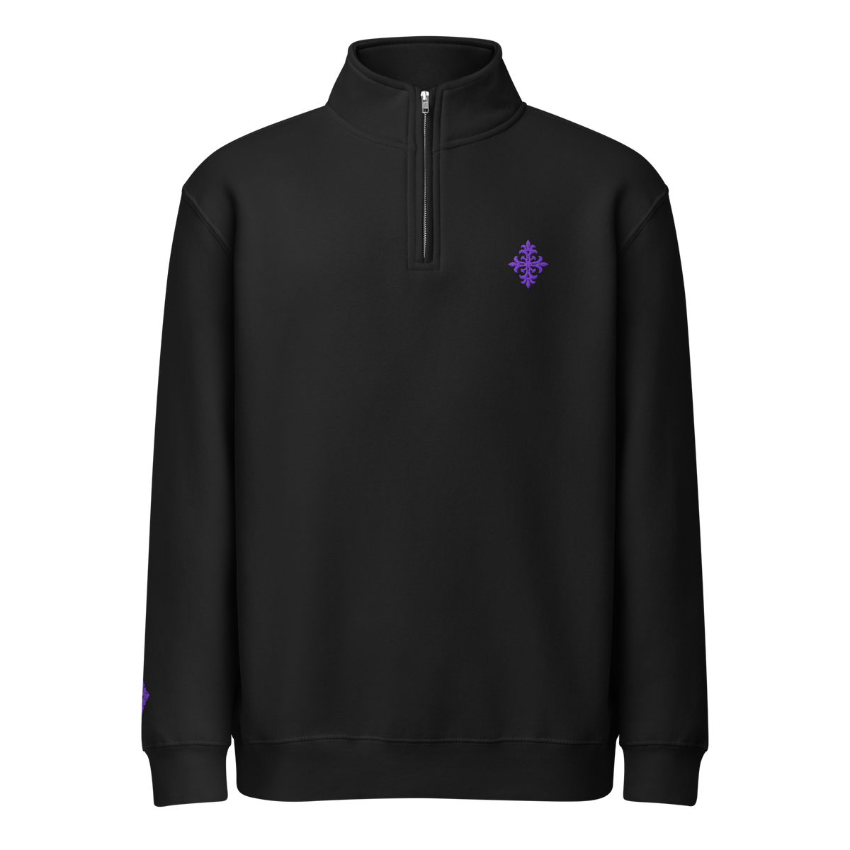 ♱ LOGO QUARTER ZIP 04