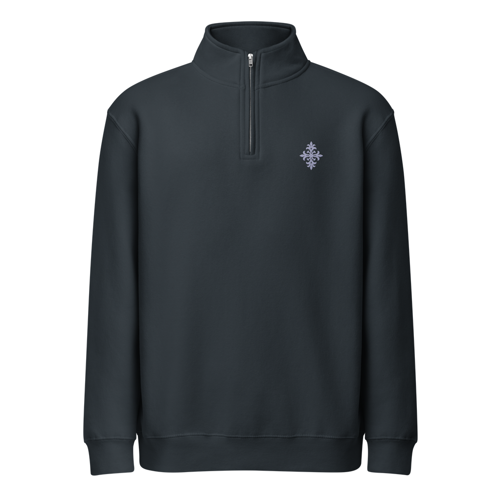 ♱ LOGO QUARTER ZIP 02
