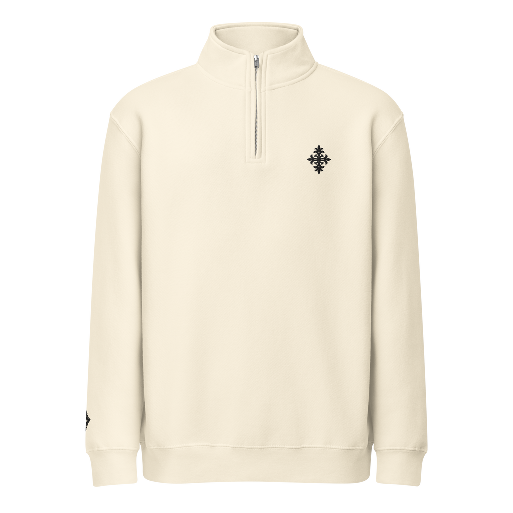 ♱ LOGO QUARTER ZIP 03