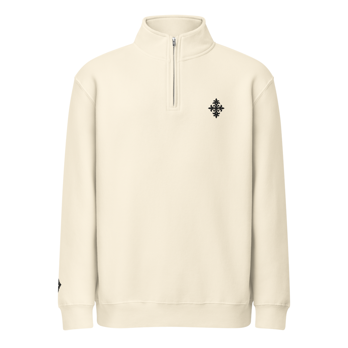 ♱ LOGO QUARTER ZIP 03